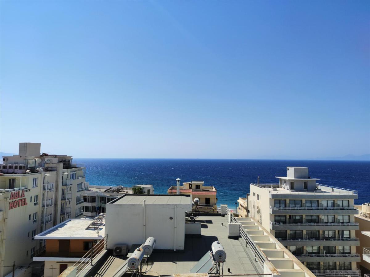 7. Luxurious Sea View Rooftop Suite In The Center! Rhodes City Dış mekan fotoğraf